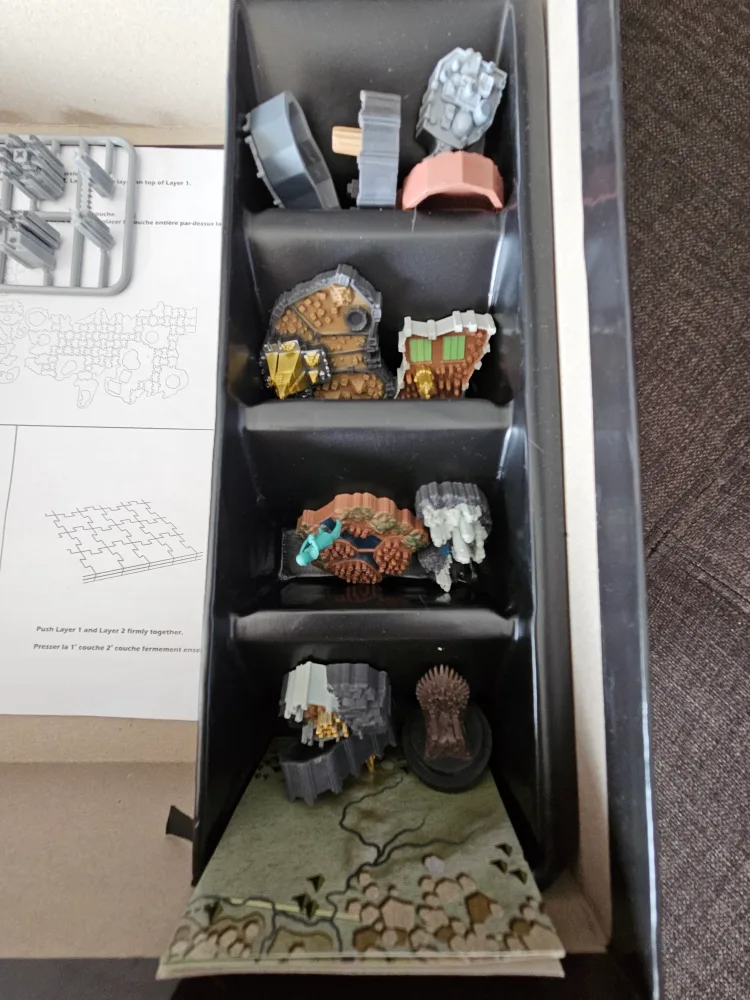 Game of Thrones 4D Puzzle Westeros & Essos $72 on Amazon image indicator(7)