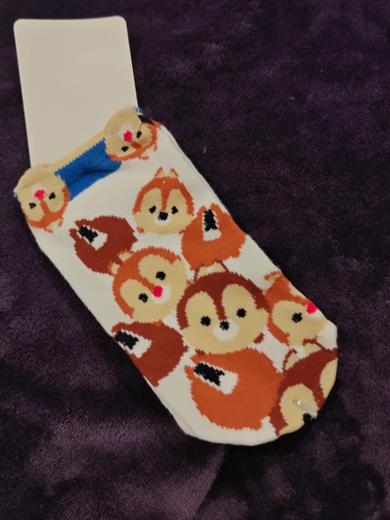 Disney Tsum Tsum Chip & Dale Adult Socks thumbnail