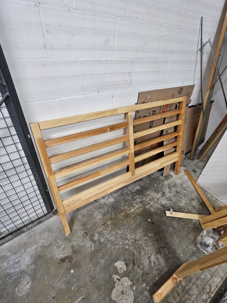 IKEA TARVA Wooden Bed Frame - Disassembled thumbnail