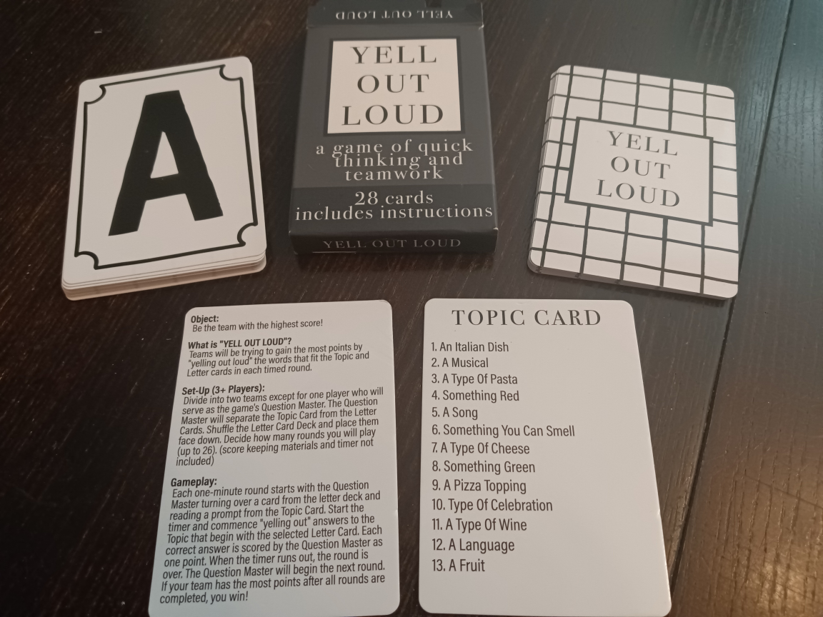 3 Games: Nanoblock, Yell Out Loud, & Matching Card Games - photo 3
