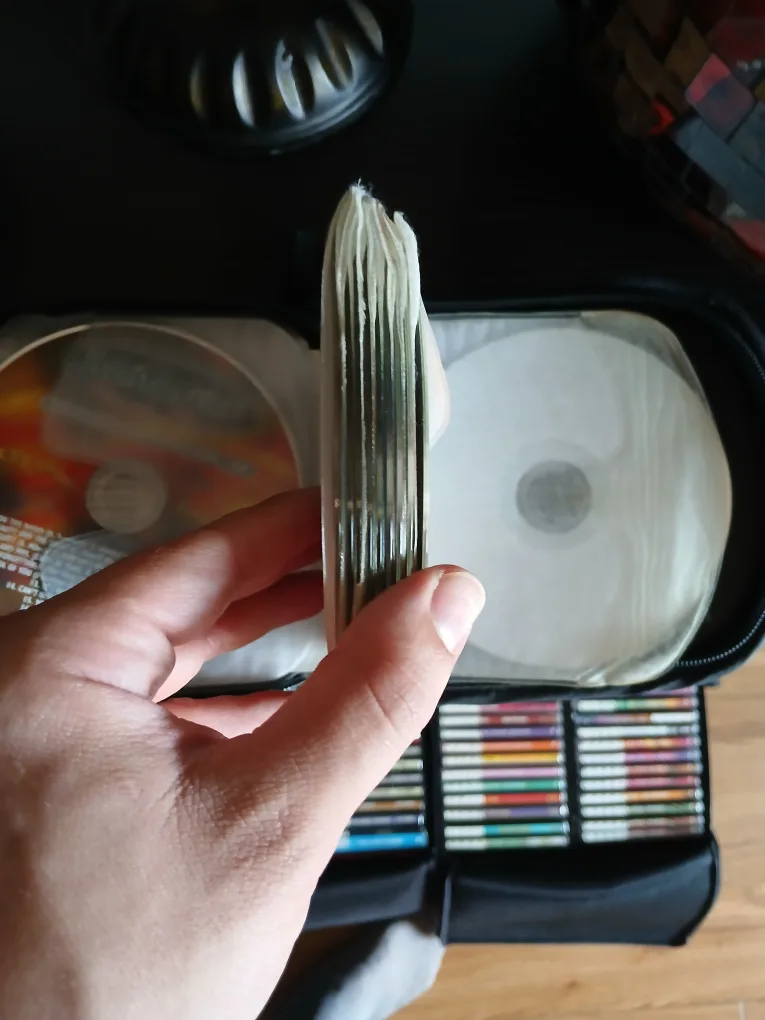 Large Karaoke CD Collection with Free Mic image indicator(8)