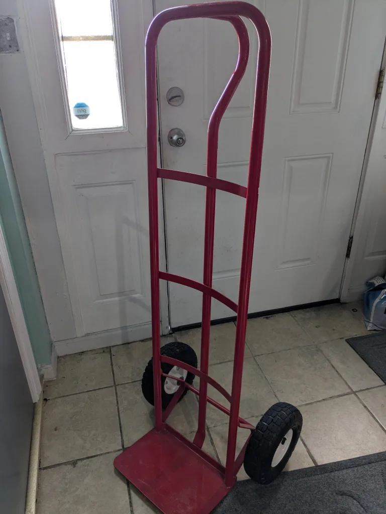 Red Hand Truck Dolly thumbnail