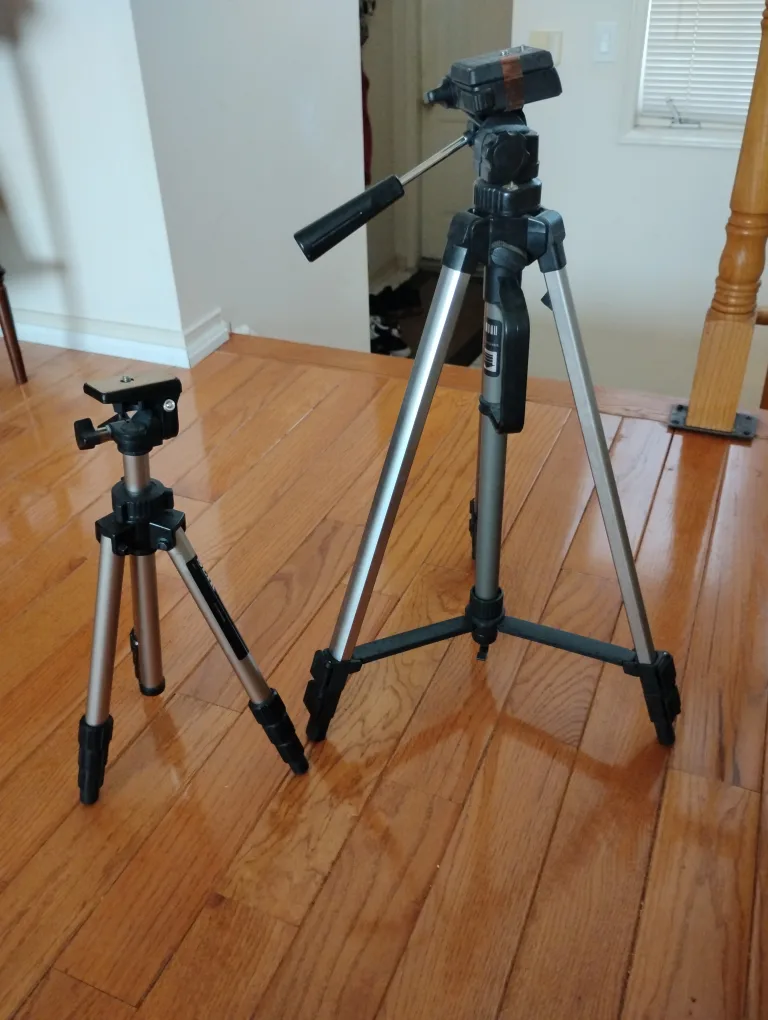 Two Camera Tripods $25 for both thumbnail