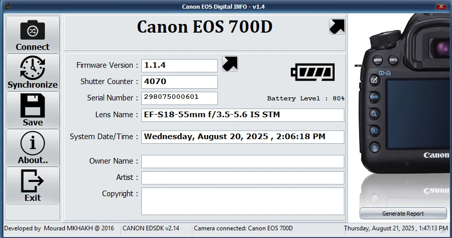 Canon EOS 2000D Camera with 18-55mm Lens - photo 2