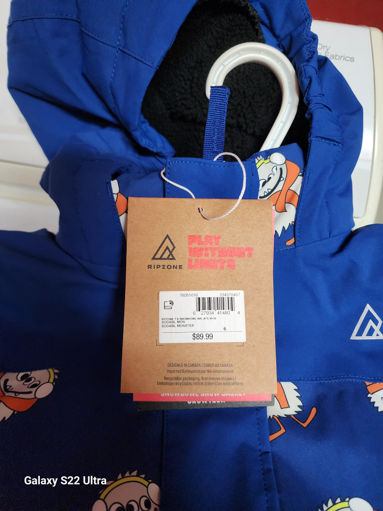 brand new Ripzone Snowsuit Set - Size 6 - photo 2
