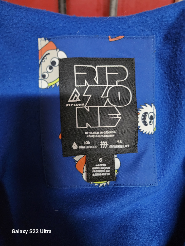 brand new Ripzone Snowsuit Set - Size 6 - photo 5