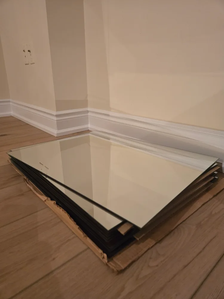 12 PIECES (23'x17') Rectangular Wall Mirror image indicator(3)