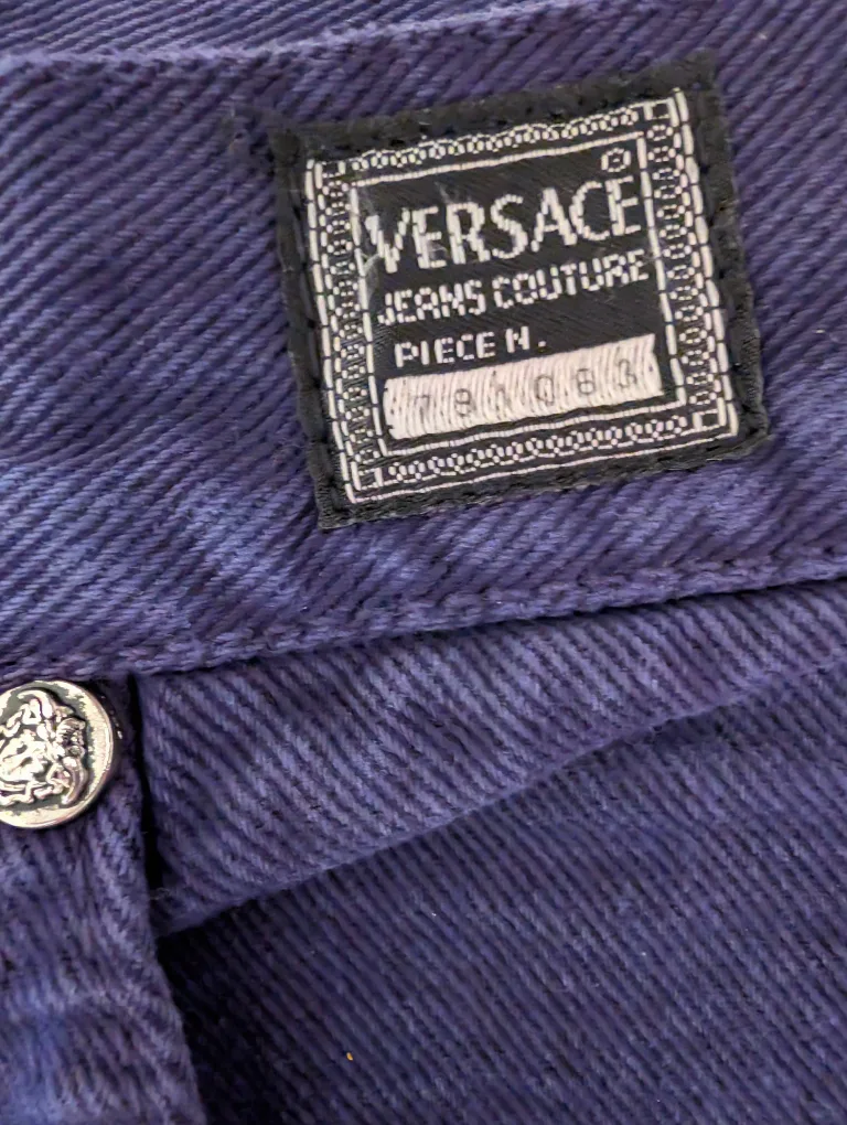 Versace Jeans Dark Blue Couture Pants image indicator(3)