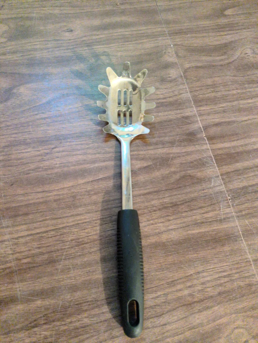 Spaghetti Server with Black Handle thumbnail