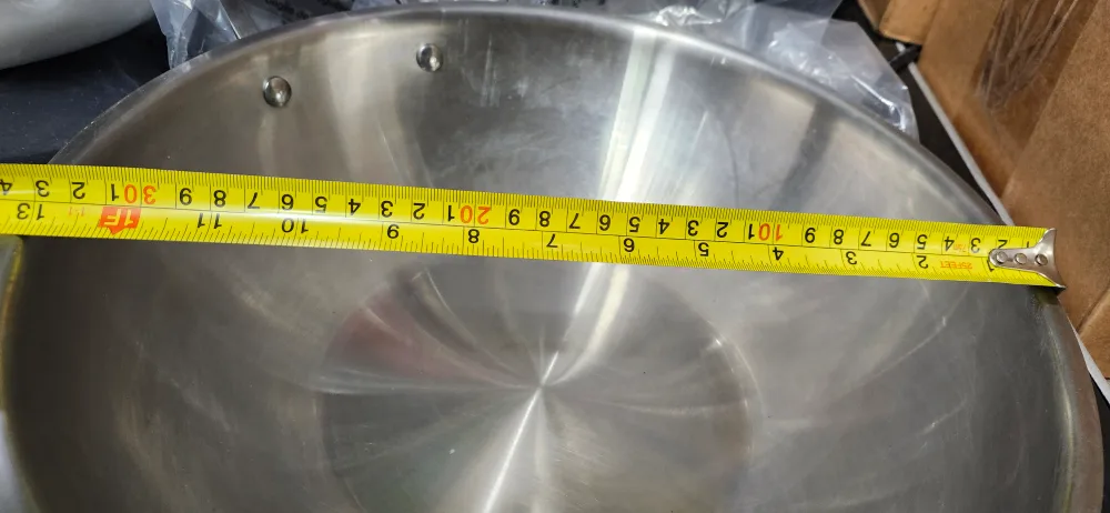 X- LARGE Thick heavy Stainless Steel Steamer 13" Pot.price firm image indicator(10)