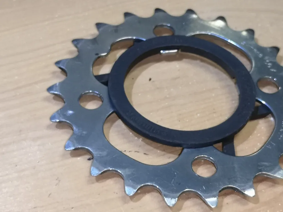 Bicycle Chainring 22 Tooth Cog Shimano Gear image indicator(7)