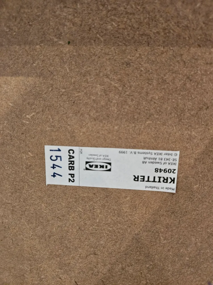 IKEA KRITTER White Children's Chairs (Pair) image indicator(4)