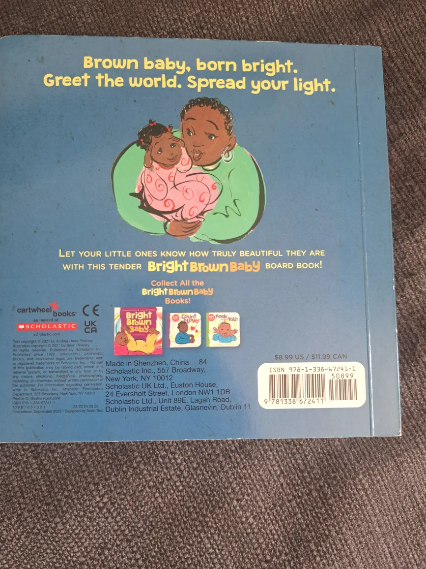Bright Brown Baby - Hello, Beautiful You! Book image indicator(2)