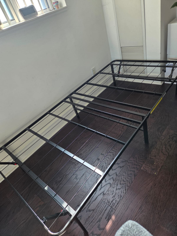 Metal Bed Frame - Twin Size XL