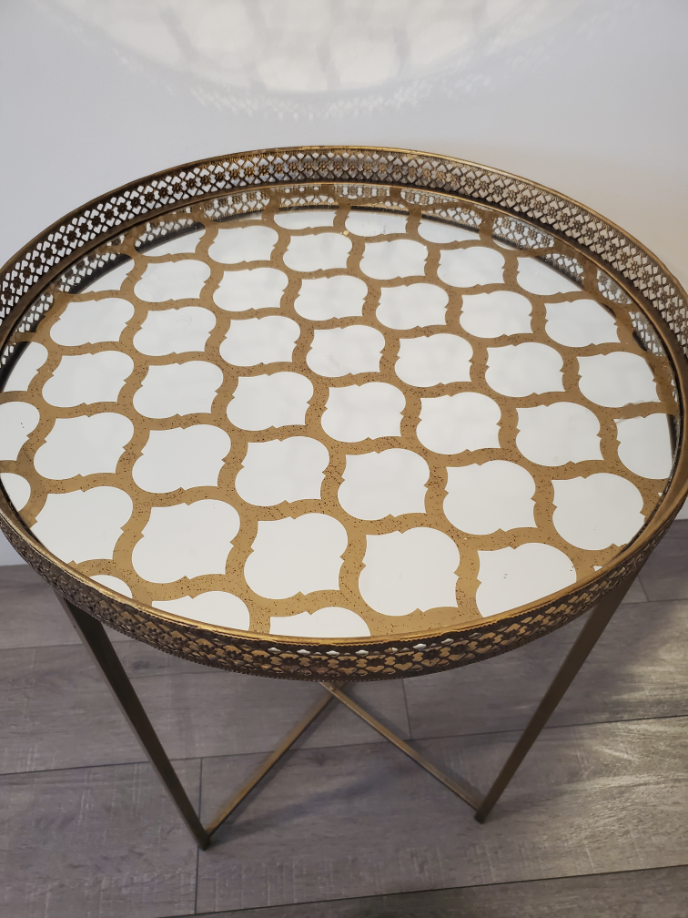 Gold Accent Table - photo 2