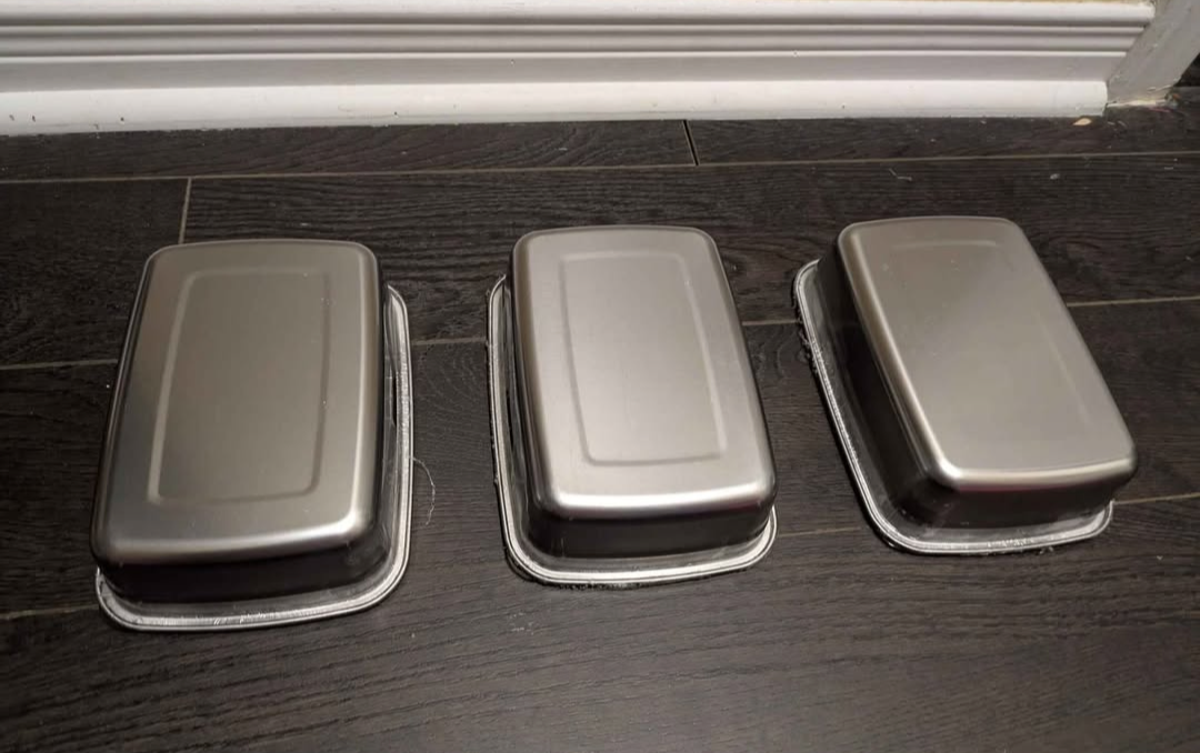 brand new 3 Stainless Steel Food Containers with Lids (Set of 3) - photo 5