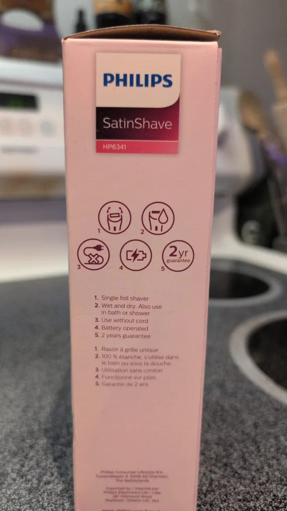 Philips SatinShave Essential - New in Box! image indicator(3)