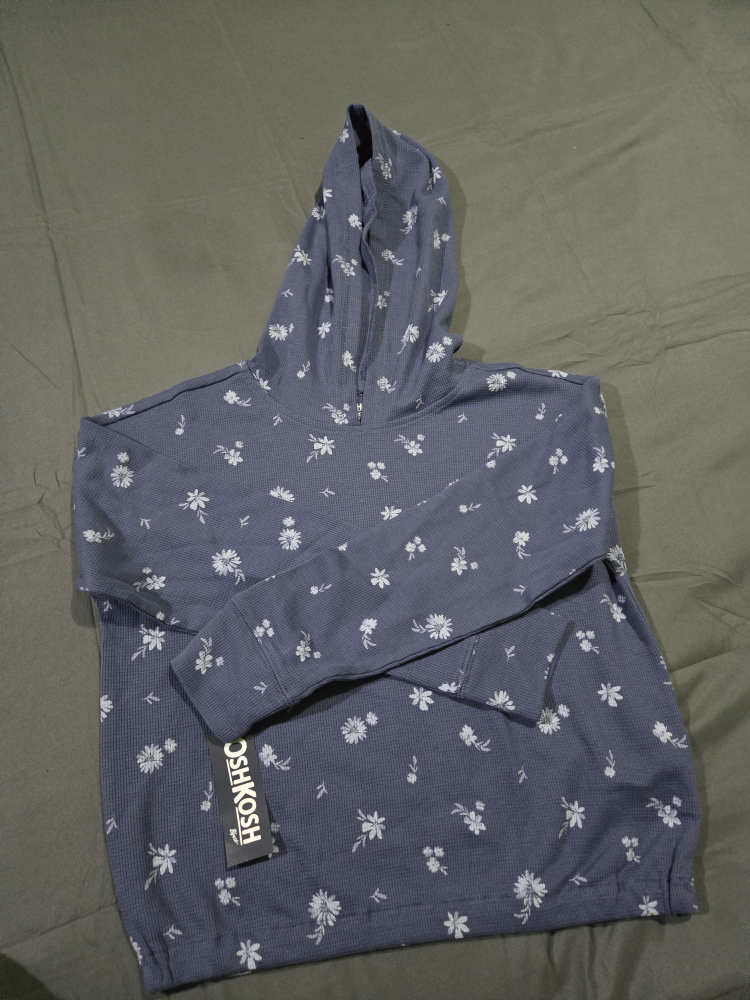 OshKosh Floral Hoodie - Size 12 - photo 4