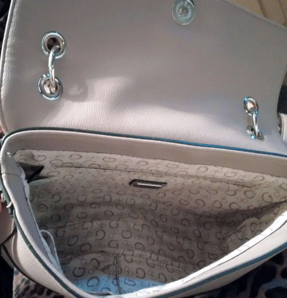 Light Pink Guess Crossbody Purse image indicator(2)