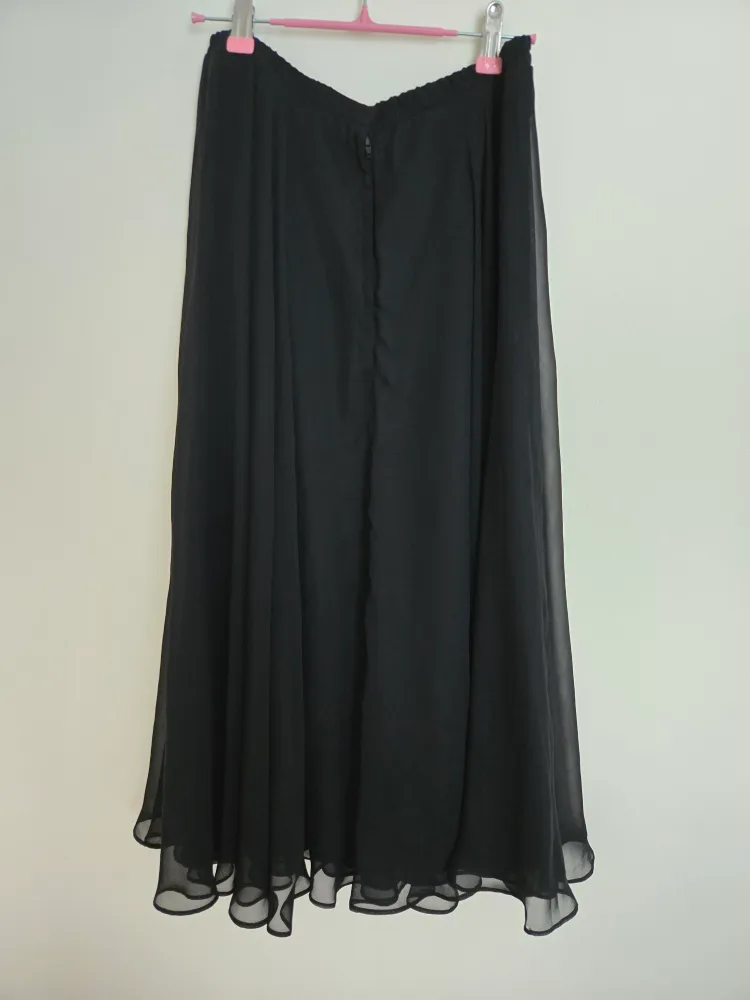 Black Chiffon Skirt image indicator(3)