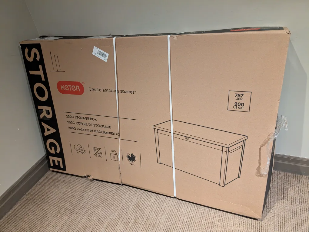 Keter 200G Storage Box - 757 Liter (New) thumbnail