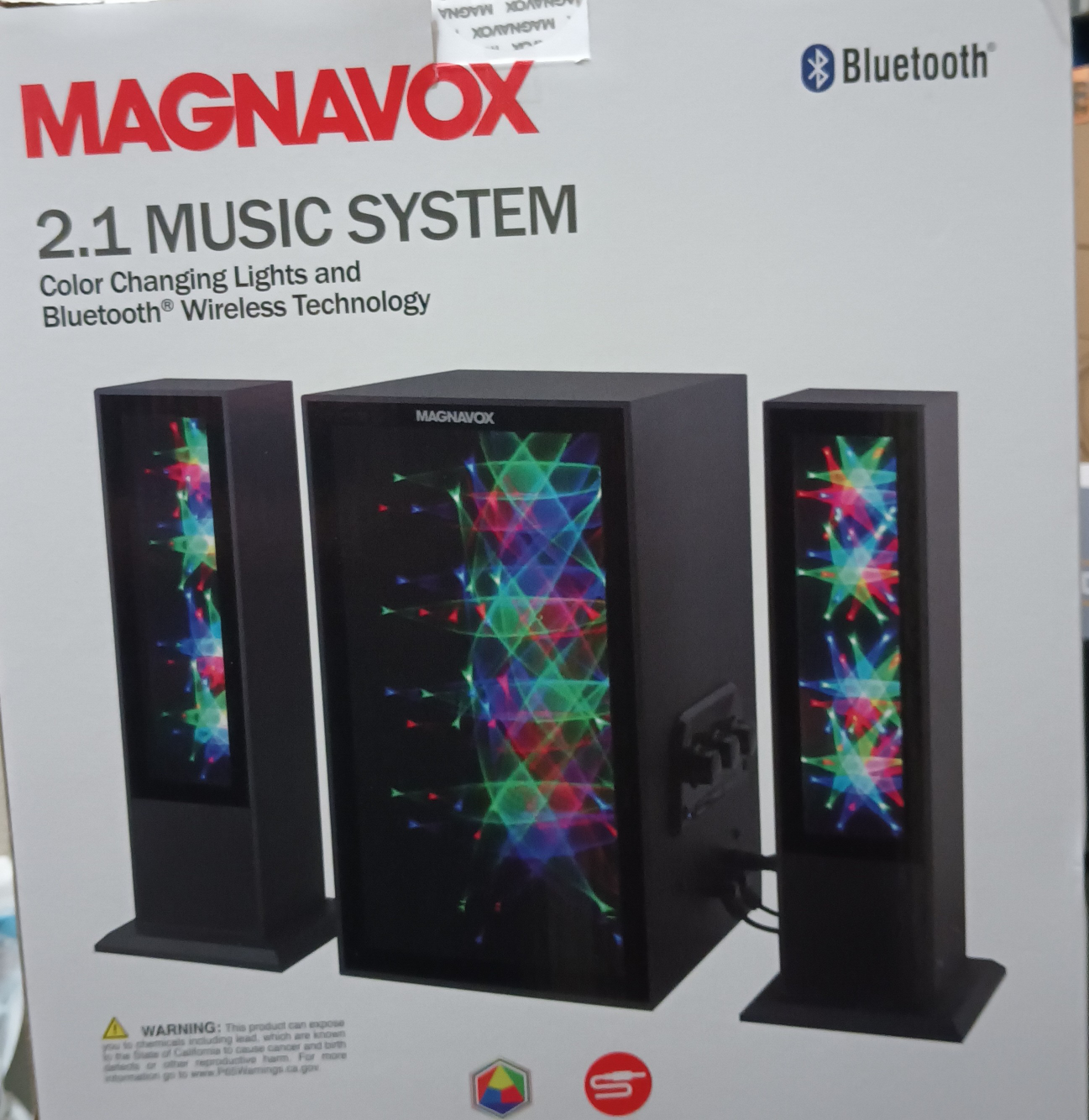 Magnavox 2.1 Music System w/ Bluetooth
