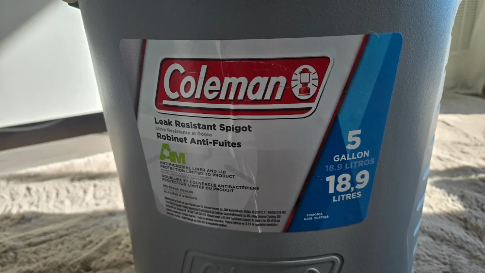Coleman 5 Gallon Beverage Cooler with Spigot image indicator(2)