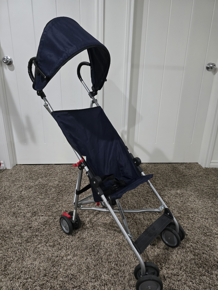 Navy Blue Umbrella Stroller
