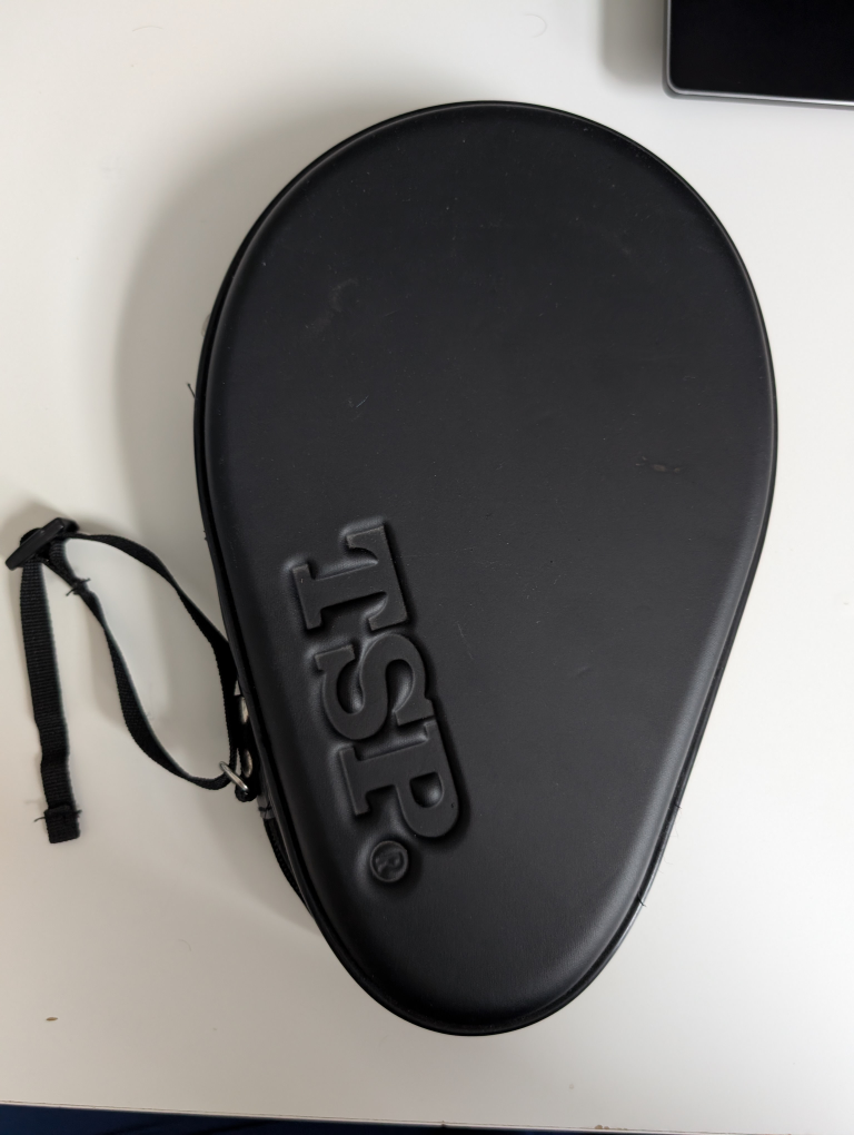 Custom made Table Tennis Racket TSP (Victas) Black Balsa 7.0 - photo 3
