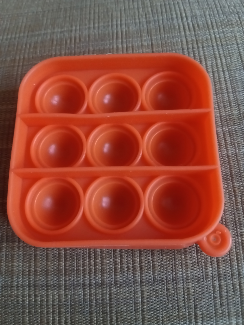 Orange Pop It Fidget Toy - photo 2