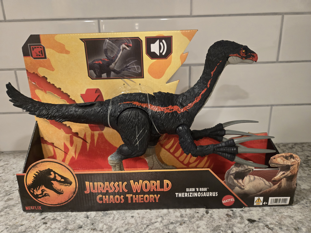 Jurassic World Slash N Roar Therizinosaurus Dinosaur