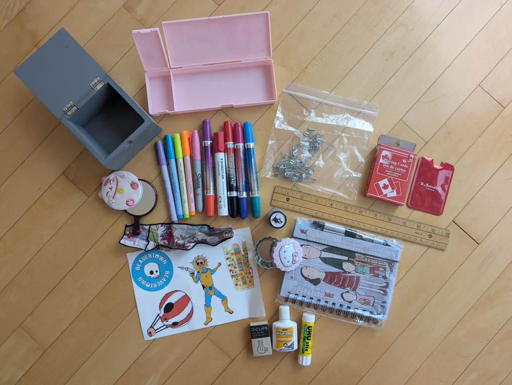 Lot of stationary, playing cards etc. image indicator(2)