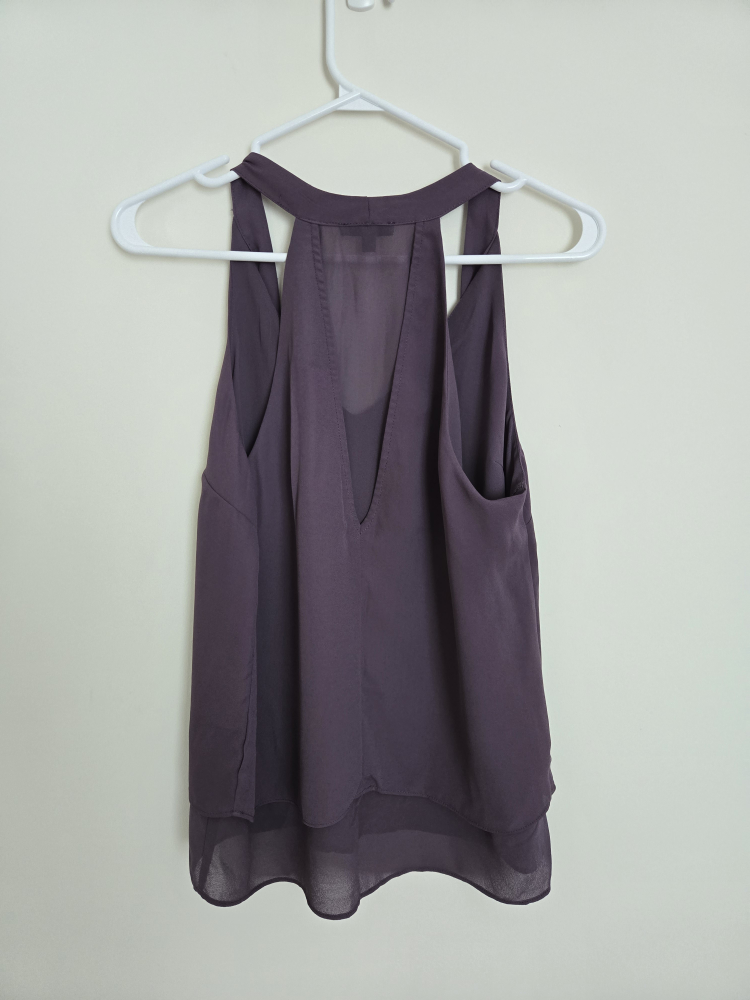 Dynamite Purple Halter Top - Size S - photo 2