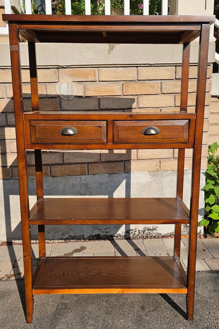 Elegant dark wood set - Pickup only