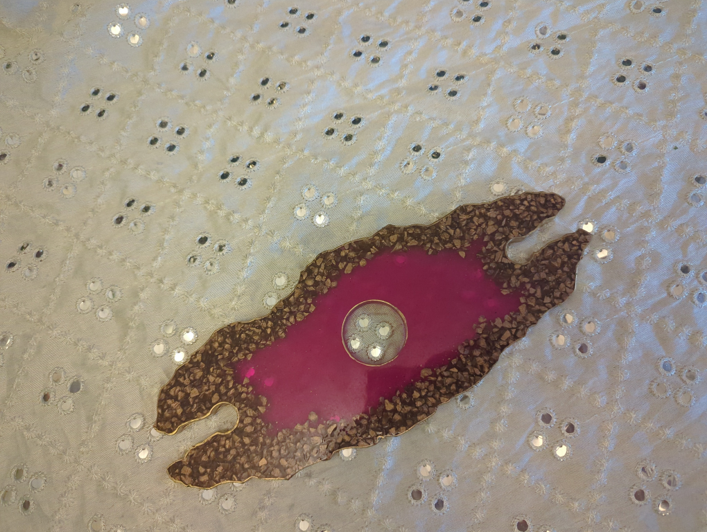 Handmade Wine Glass Holder - Resin - photo 3