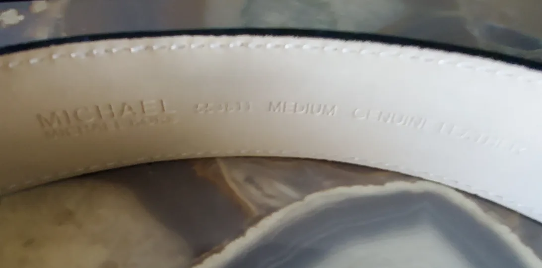 Michael Kors Woman's Leather Belt - Medium image indicator(3)