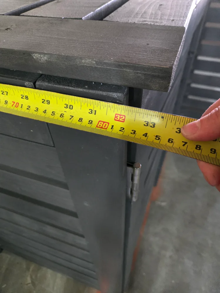 Wooden Double Trash Bin Storage Shed image indicator(5)