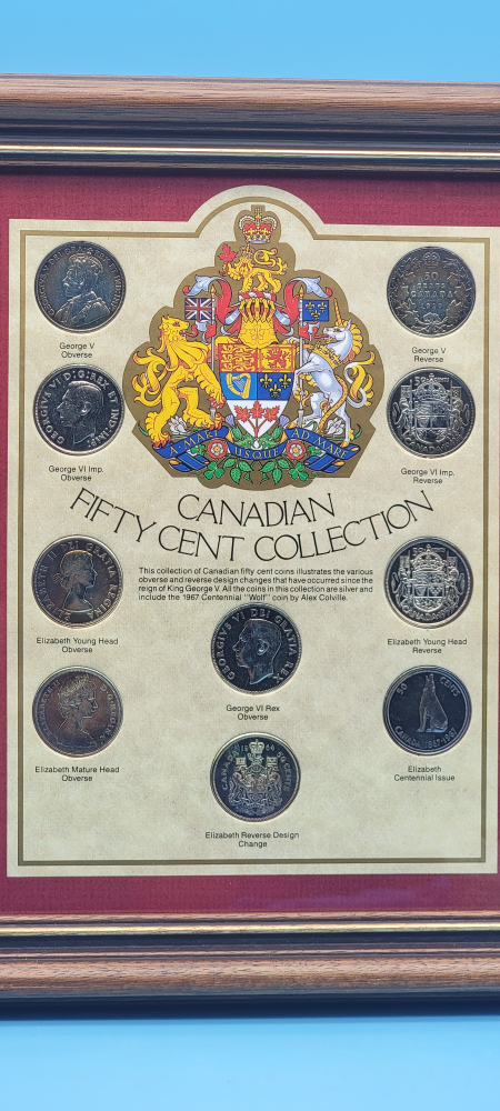 🥳NEW🤩 CANADIAN FIFTY CENT COIN COLLECTION - photo 3