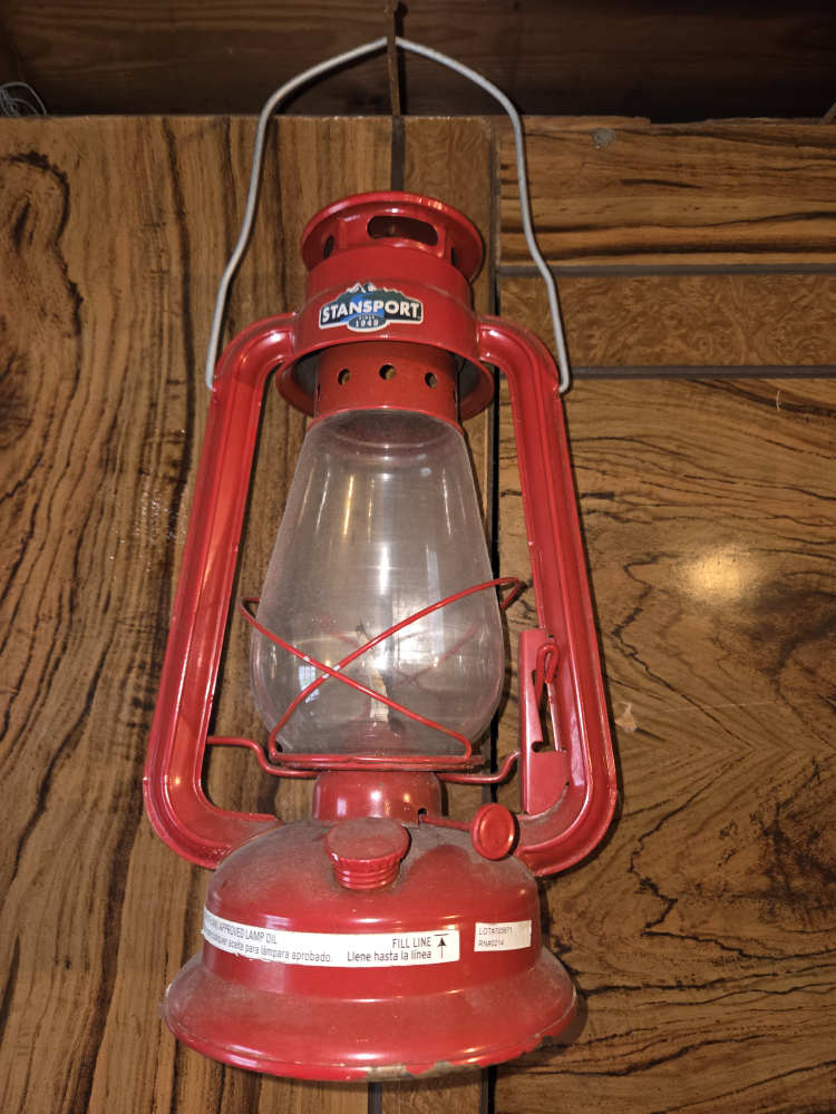 Stansport Red Oil Lantern