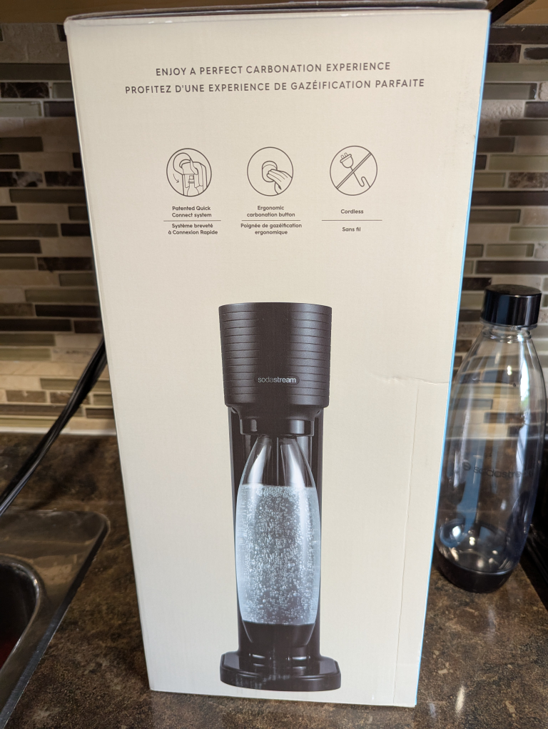 SodaStream Gaia Sparkling Water Maker - Black - photo 2