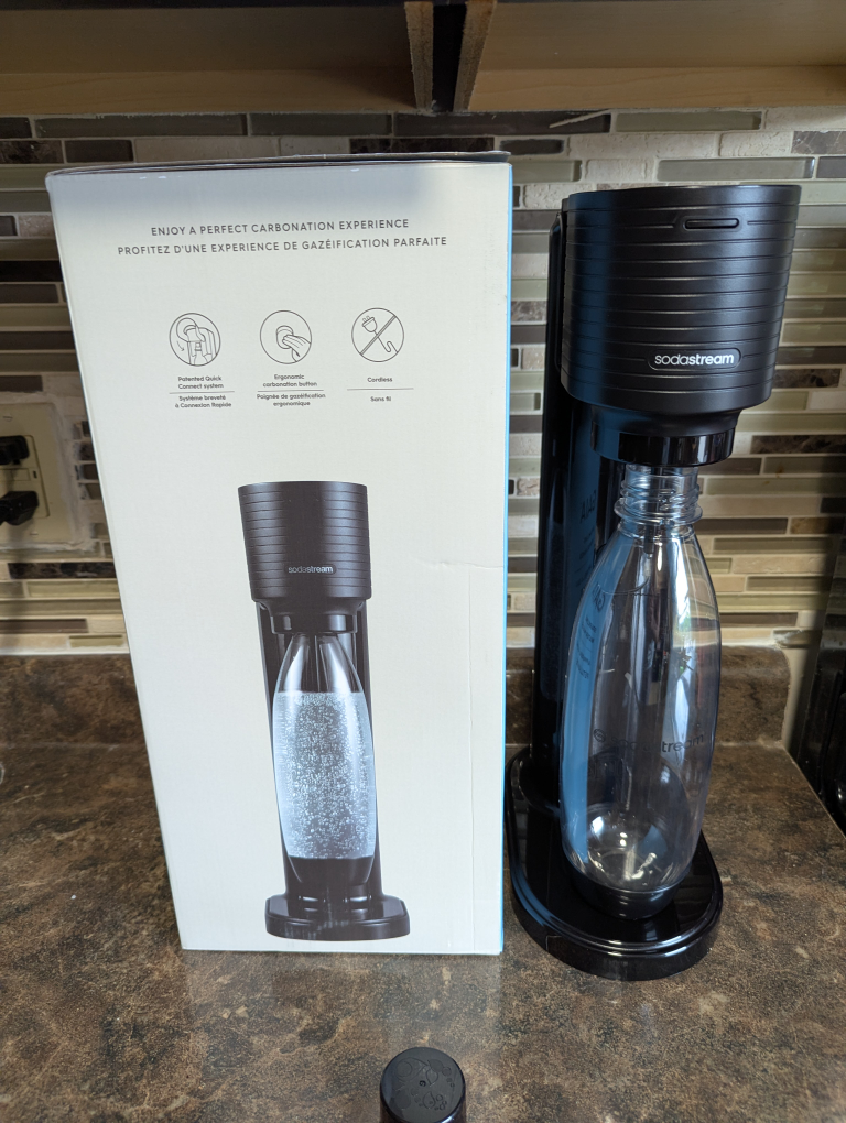 SodaStream Gaia Sparkling Water Maker - Black - photo 3