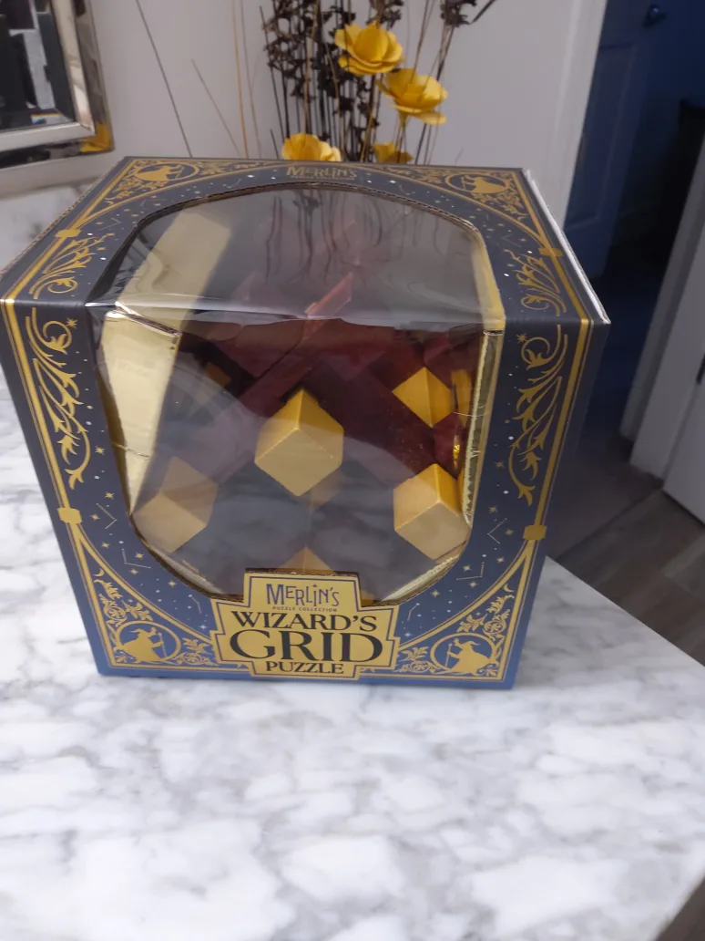Merlin's Wizard's Grid Puzzle - New in Box! thumbnail