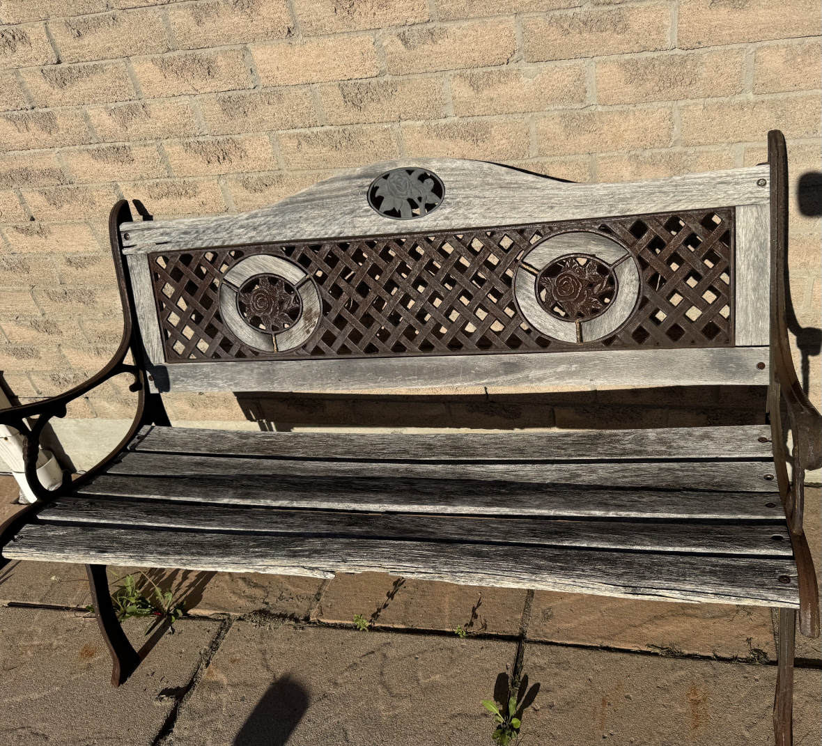 Vintage Style Garden Bench