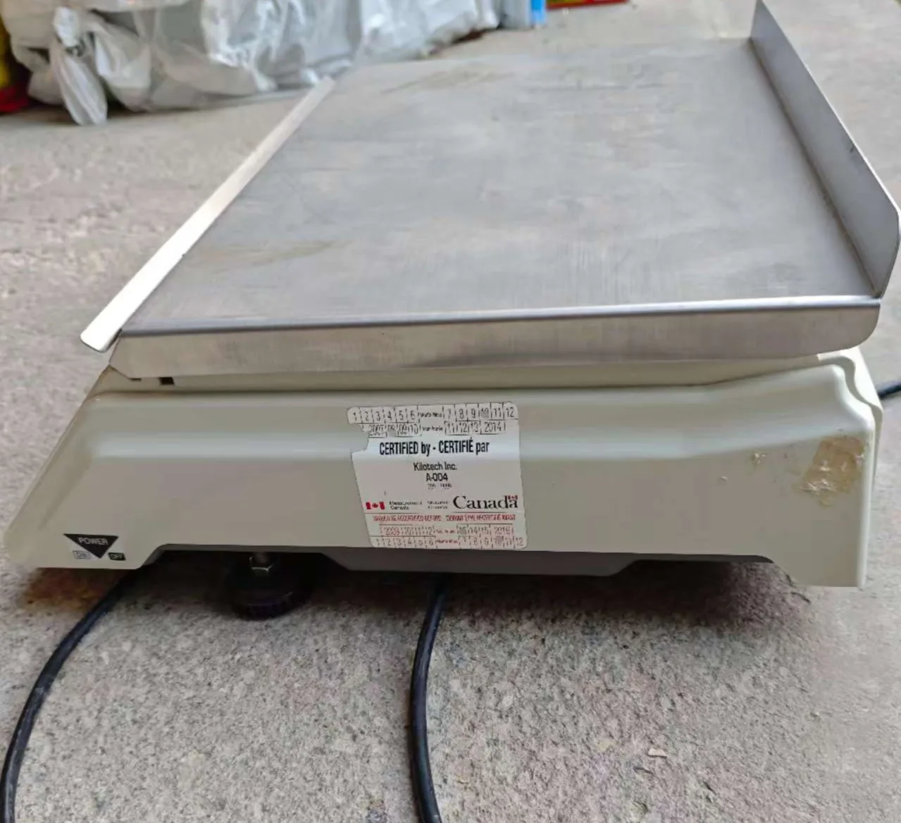 CAS KILO TECH S-2000-60 Scale image indicator(3)