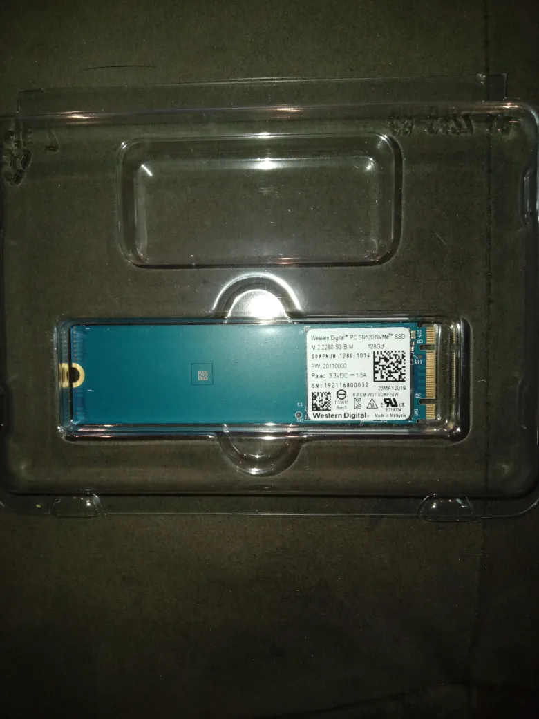 Western Digital PC SN520 NVMe SSD thumbnail