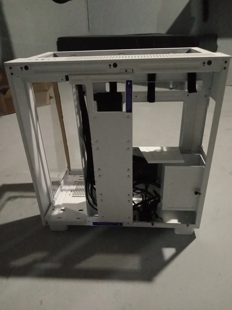 NZXT H9 GLASS White PC case image indicator(5)