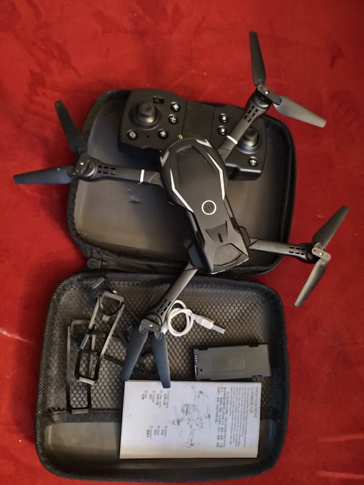 Black Mini Drone with HD Camera thumbnail