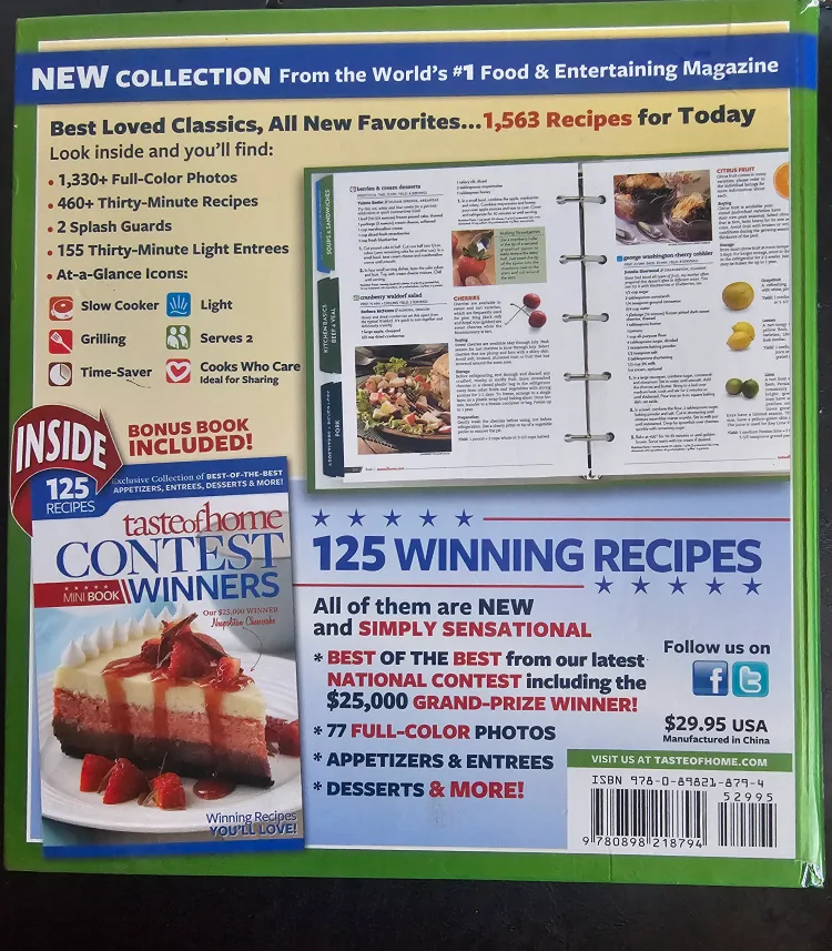 Taste of Home Cookbook image indicator(7)