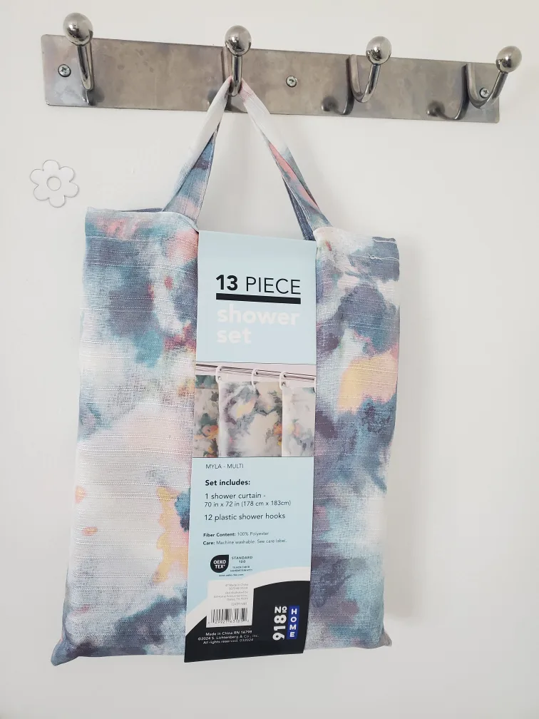 BRAND NEW 13-Piece Shower Set - MYLA Multi image indicator(2)