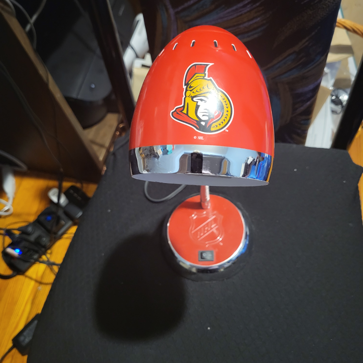 Ottawa Senators NHL Desk Lamp